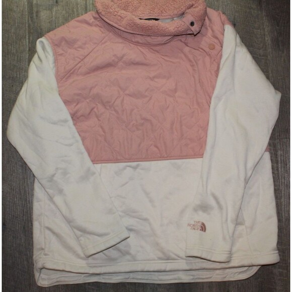 The North Face Maggy Sweater Women's Rolled Neck Pullover Pink NWOT SZ XL - Picture 2 of 5